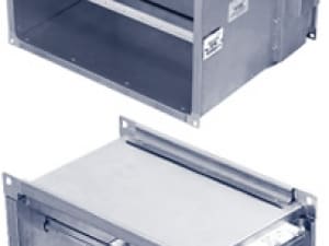 Устройства для измерения и регулирования расхода воздуха МФП и МРП для прямоугольных каналов